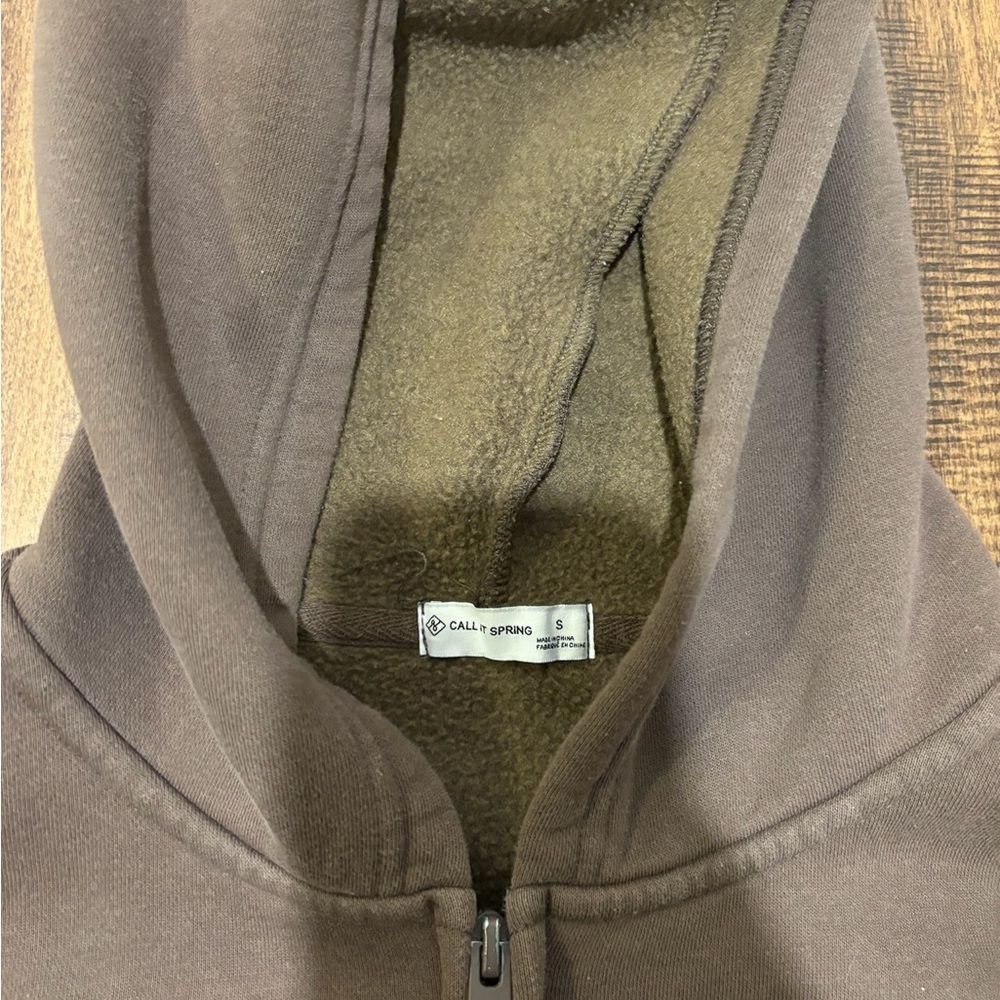 Call It Spring Zip Up Hoodie Women’s Size Small - Picture 3 of 3